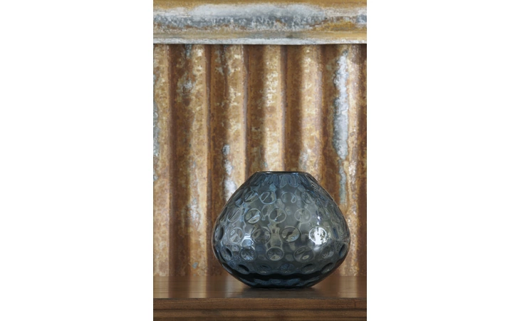 A2000282 VASE (2 CS) DEVANAND BLUE ASHLEY  A2000282