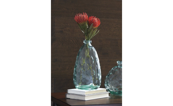 A2000293 VASE (2 CS) DEVANSH GREEN ASHLEY  A2000293