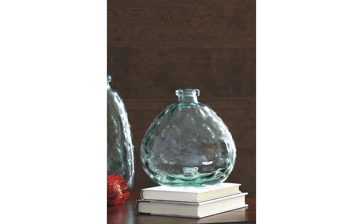 A2000294 VASE (2 CS) DEVANSH GREEN ASHLEY  A2000294
