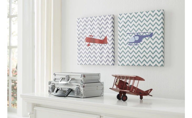 DEVESH WALL ART SET (2 CN) DEVESH ASHLEY  A8000227