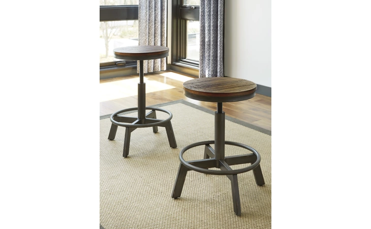 D440-024 Torjin SWIVEL STOOL (2/CN)