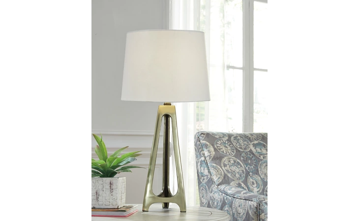 L207274 HOWARD METAL TABLE LAMP (2 CN) HOWARD