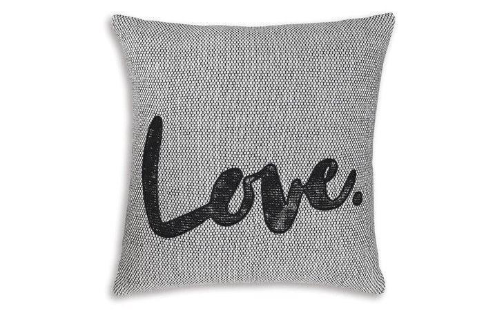 Mattia PILLOW (4/CS) ASHLEY Black/White A1000819