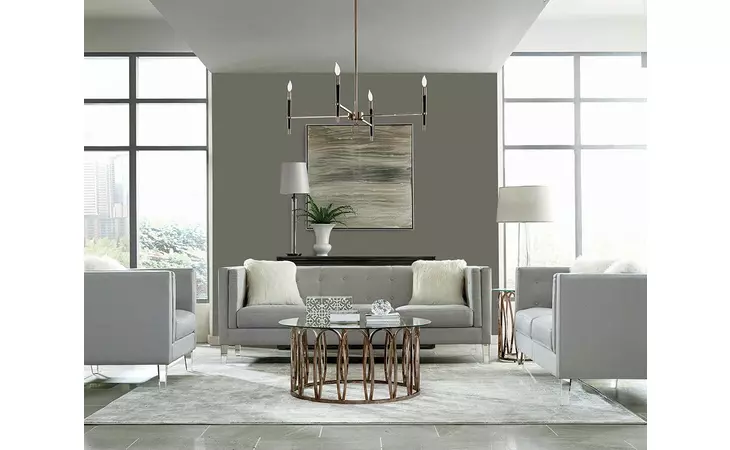 506211 SOFA (LIGHT GREY) COASTER  506211