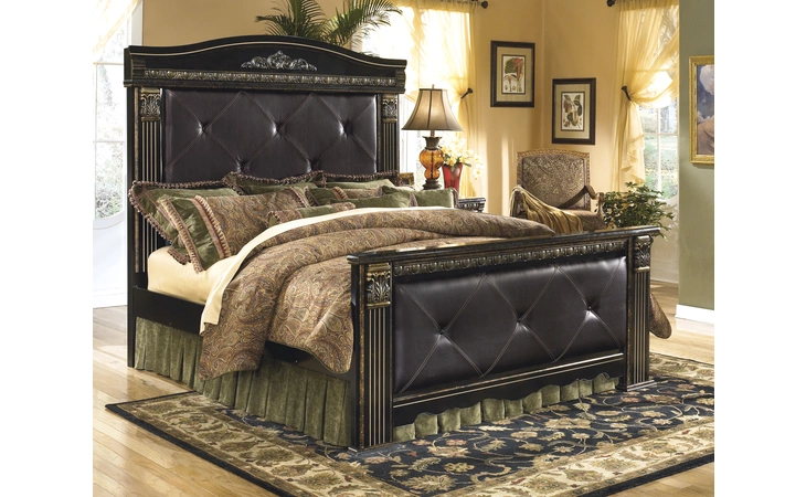 COAL CREEK KING UPH MANSION FOOTBOARD ASHLEY  B175-56