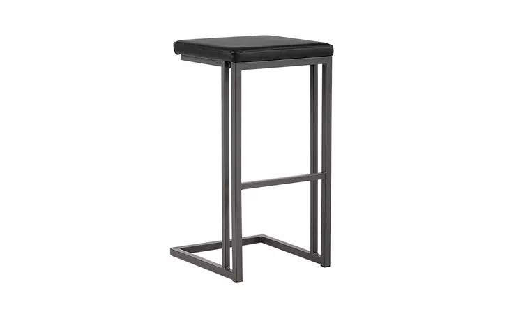 102497 BOONE BOONE BARSTOOL - GREY - ONYX