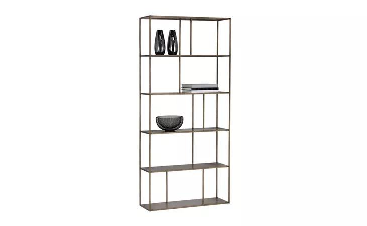 EIFFEL EIFFEL BOOKCASE - LARGE - ANTIQUE BRASS SUNPAN FURNITURE  102940