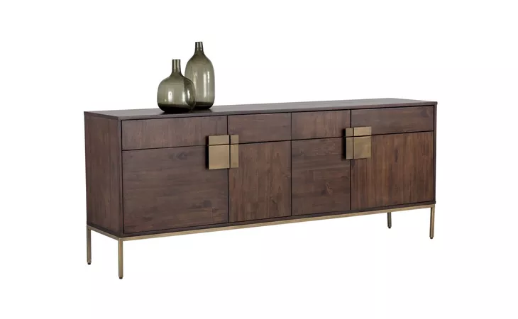 JADE JADE SIDEBOARD - ANTIQUE BRASS - DARK MANGO SUNPAN FURNITURE  102927