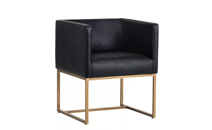 KWAN KWAN LOUNGE CHAIR - VINTAGE BLACK SUNPAN  102767