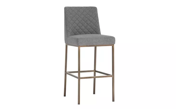 LEIGHLAND LEIGHLAND BARSTOOL - DARK GREY SUNPAN  102819
