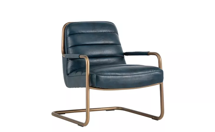 LINCOLN LINCOLN LOUNGE CHAIR - VINTAGE BLUE SUNPAN  102586