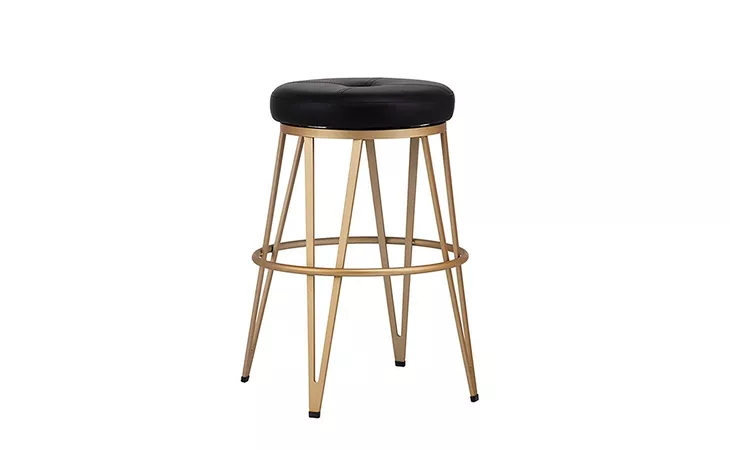 MATTHEWS MATTHEWS SWIVEL COUNTER STOOL - CHAMPAGNE GOLD - ONYX SUNPAN FURNITURE  102739