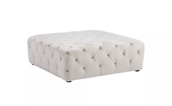MILLIE MILLIE TUFTED OTTOMAN - PICCOLO PROSECCO SUNPAN  102258