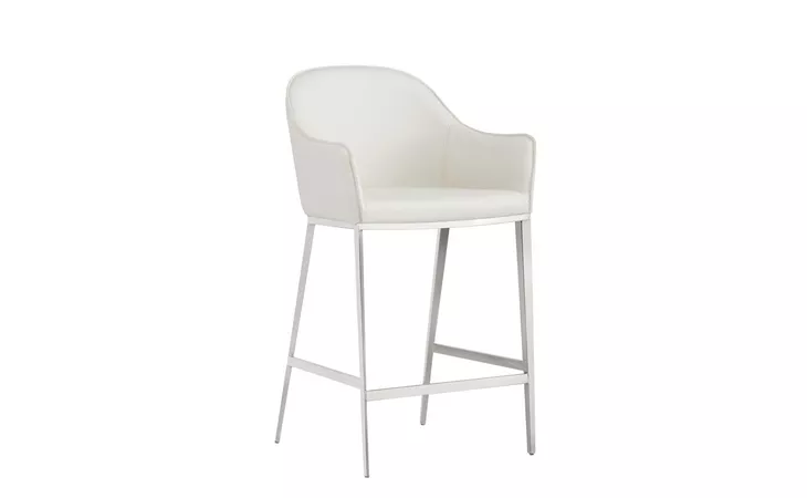 STANIS STANIS COUNTER STOOL - WHITE SUNPAN FURNITURE  102529