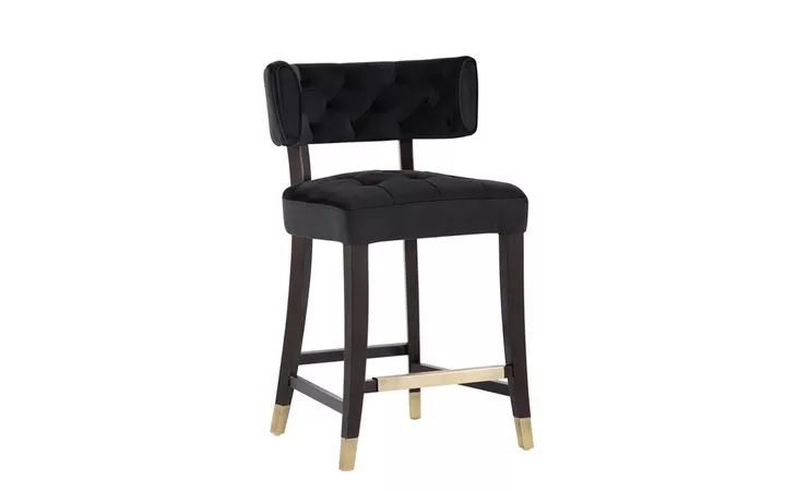 TATUM TATUM COUNTER STOOL - PICCOLO BLACK SUNPAN  102242