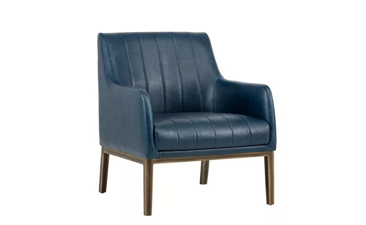 WOLFE WOLFE LOUNGE CHAIR - VINTAGE BLUE SUNPAN  102580