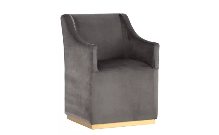 ZANE ZANE WHEELED LOUNGE CHAIR - PICCOLO PEBBLE SUNPAN  102757