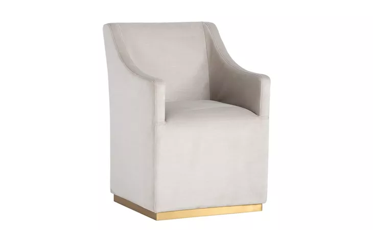 ZANE ZANE WHEELED LOUNGE CHAIR - PICCOLO PROSECCO SUNPAN  102675