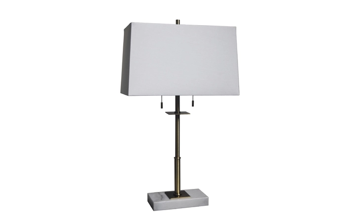 JTL25GH-AB TABLE LAMP BETHEL INTERNATIONAL  JTL25GH-AB