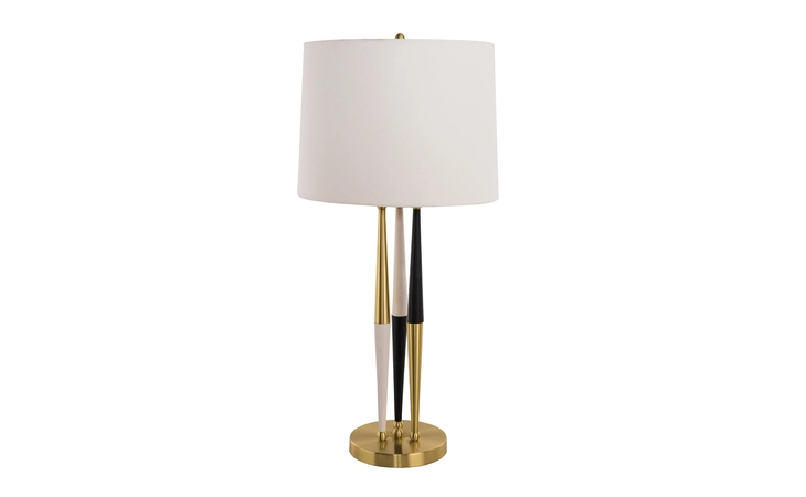 MTL01PQ-GD TABLE LAMP BETHEL INTERNATIONAL  MTL01PQ-GD