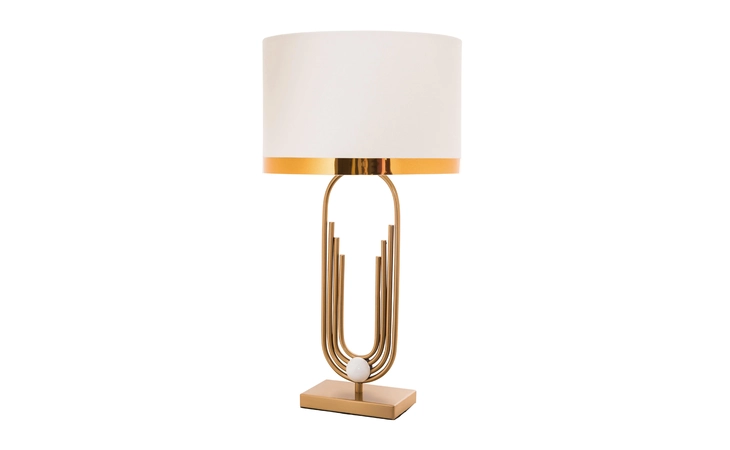 MTL12PQ-GD TABLE LAMP BETHEL INTERNATIONAL  MTL12PQ-GD