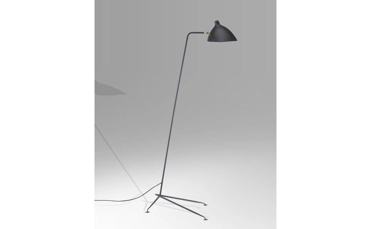 BEL22BLK  FLOOR LAMP