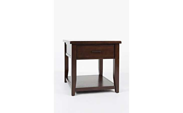 TWIN CITIES COLLECTION END TABLE W/DRAWER, SHELF TWIN CITIES COLLECTION JOFRAN  1790-3