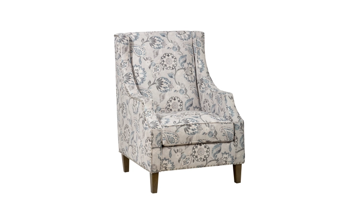 WESTBROOK CHAIR ACCENT CHAIR W/ANTIQUE PATTERN  FABRIC WESTBROOK CHAIR JOFRAN  WESTBROOK-CH-SLATE