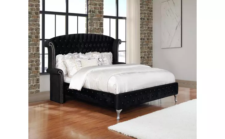 206101Q  DEANNA CONTEMPORARY QUEEN KING BED
