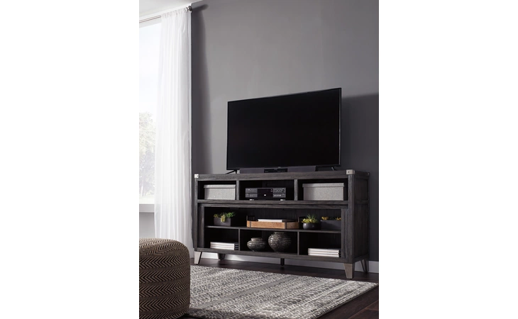 Todoe LG TV STAND W/FIREPLACE OPTION ASHLEY Gray W901-68
