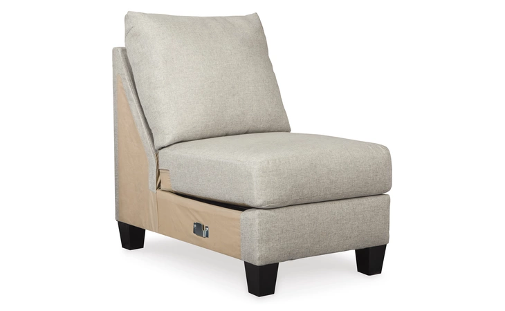 Hallenberg ARMLESS CHAIR ASHLEY Fog 4150146
