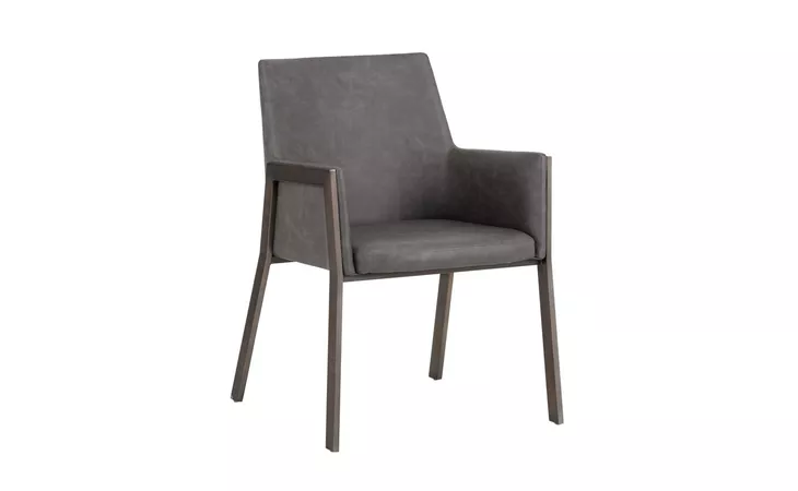 BERNADETTE BERNADETTE DINING ARMCHAIR - KENDALL GREY SUNPAN FURNITURE  103154