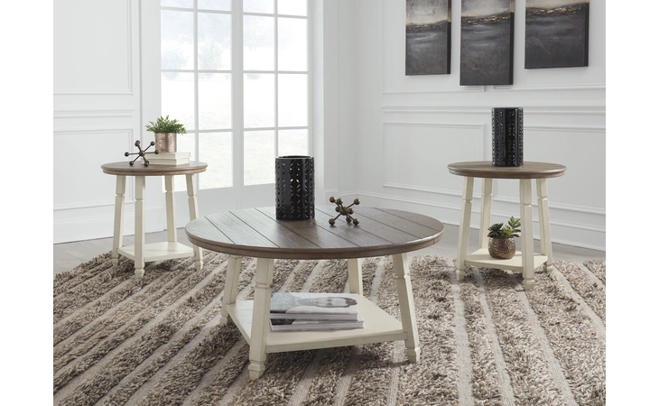 Bolanbrook OCCASIONAL TABLE SET (3/CN) ASHLEY Two-tone T377-13