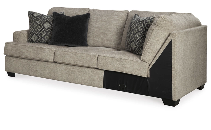 Bovarian LAF SOFA W/CORNER WEDGE ASHLEY Stone 5610348