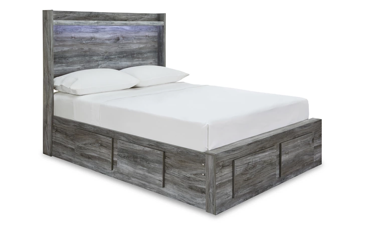 Baystorm FULL STORAGE FOOTBOARD ASHLEY Gray B221-84S