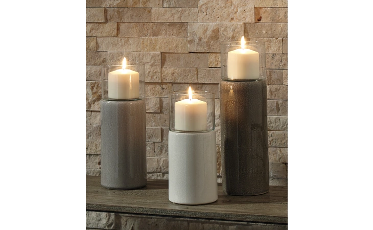 Deus CANDLE HOLDER SET (3/CN) ASHLEY  A2000352
