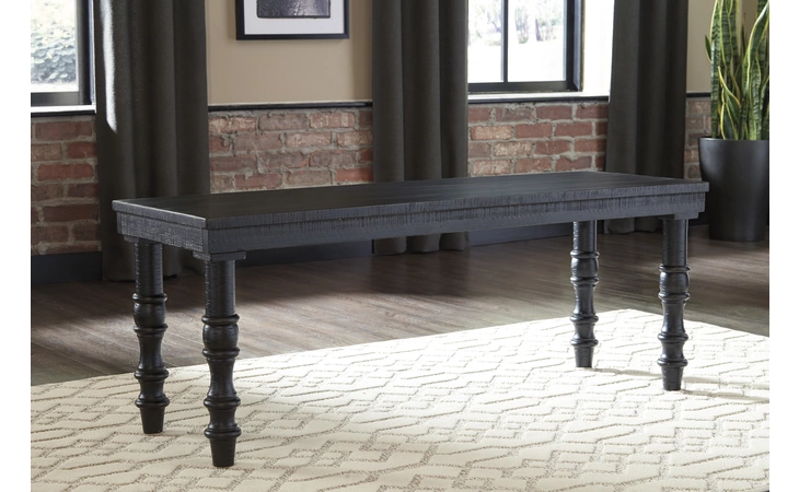 Dannerville - Antique Black ACCENT BENCH/DANNERVILLE ASHLEY  A3000160