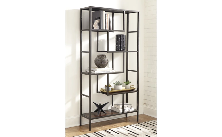 Frankwell BOOKCASE ASHLEY Brown/Black A4000021