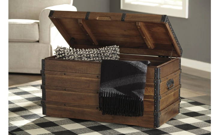 Kettleby STORAGE TRUNK ASHLEY Brown A4000096