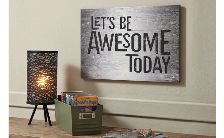 Dominy WALL ART ASHLEY Black/White A8000263