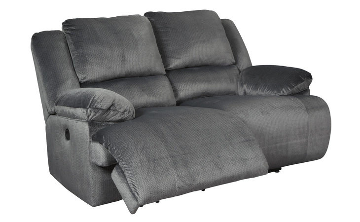 Clonmel RECLINING POWER LOVESEAT ASHLEY Charcoal 3650574