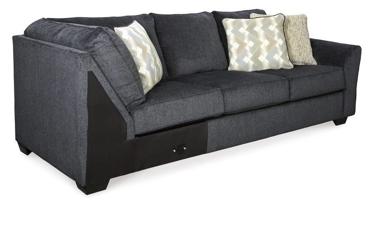 Eltmann RAF SOFA W/CORNER WEDGE ASHLEY Slate 4130349