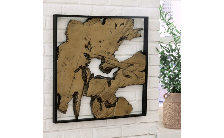 Fabiana WALL DECOR ASHLEY Black/Gold Finish A8010126