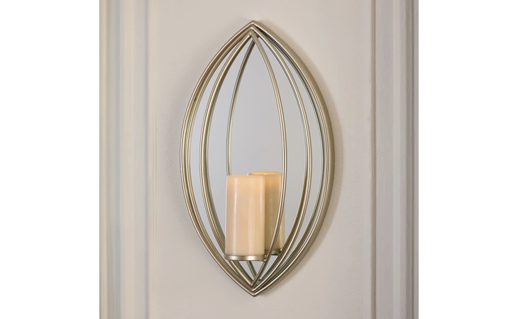 Donnica WALL SCONCE ASHLEY Silver Finish A8010154
