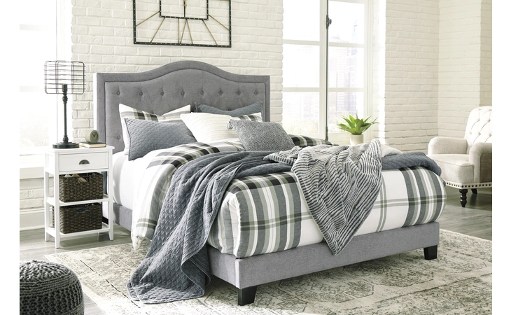 Jerary QUEEN UPHOLSTERED BED ASHLEY Multi B090-381