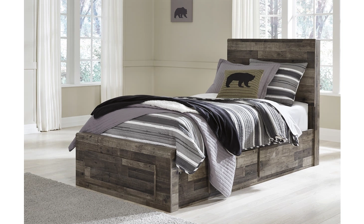 Derekson TWIN/FULL UNDER BED STORAGE ASHLEY Multi Gray B200-50