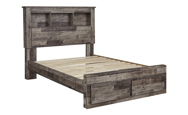 Derekson FULL STORAGE FOOTBOARD ASHLEY Multi Gray B200-84S