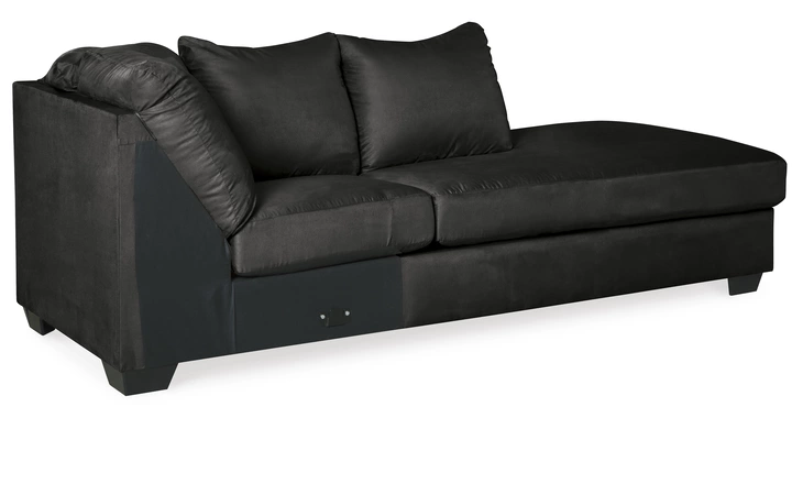 Darcy RAF CORNER CHAISE ASHLEY Black 7500817
