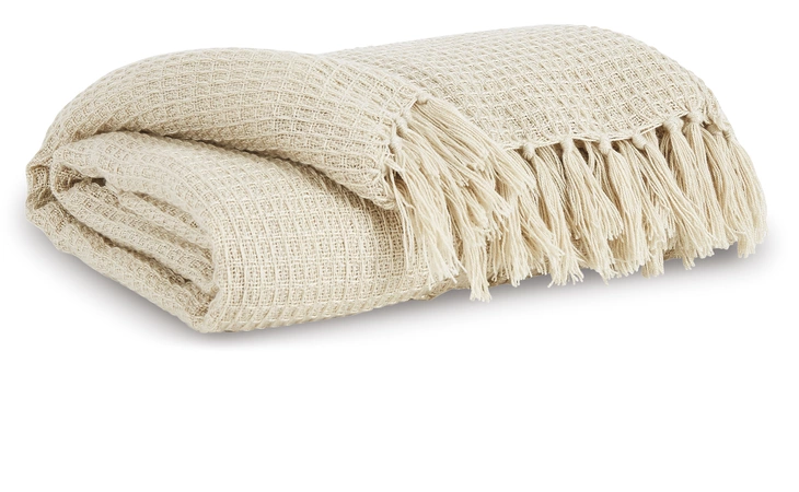 Rowena THROW (3/CS) ASHLEY Cream A1000737