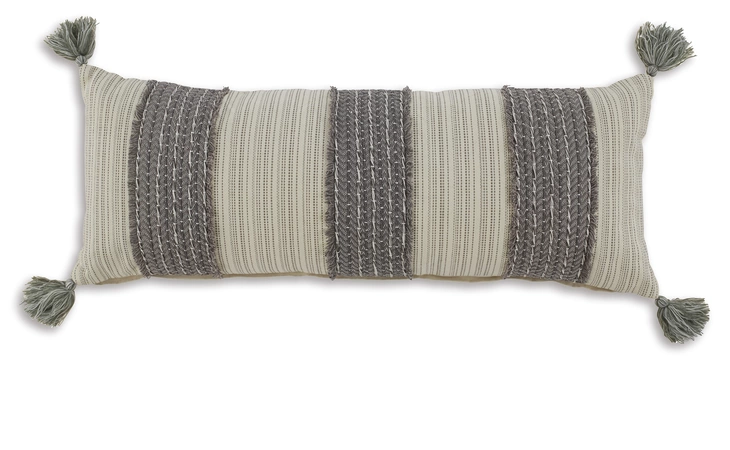 Linwood PILLOW (4/CS) ASHLEY Gray/Cream A1000816